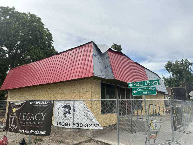 New standing-seam metal roof installation by Legacy Roofing