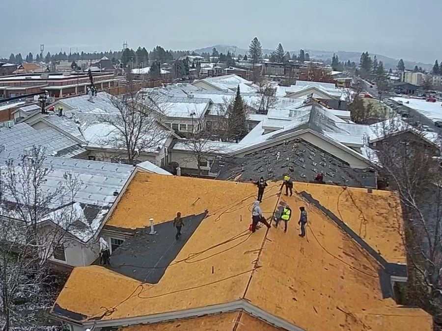 Avalon Healthcare roofing project