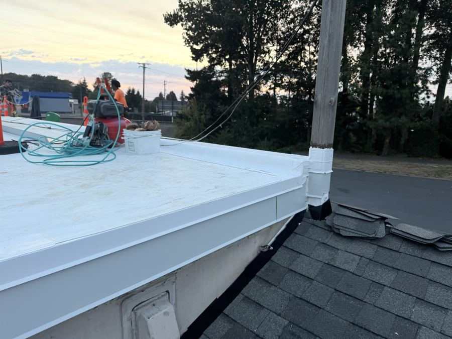 Habitat for Humanity roofing project